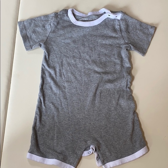 burt's bees baby romper jumpsuit